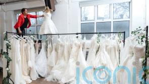 100 wedding dresses donated to charity shop in memory of late fashion designer