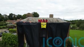 Greenpeace activists deny criminal damage after protest at PM’s home