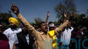 Arrest of rival to Indian Prime Minister sparks protests in New Delhi