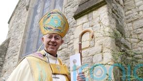 Archbishop of Canterbury leads Palm Sunday procession at start of Holy Week