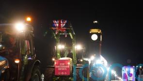 Farmers stage Westminster tractor protest over ‘threat to food security’