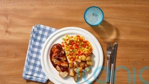 Bluey-inspired BBQ chicken with crispy potatoes recipe