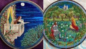 Embroidery artist creating fairytale works wants to broaden definition of art