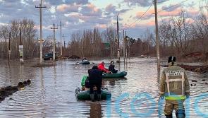 2,000 people evacuated after floods break dam in Russian city