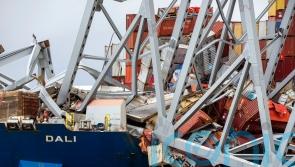 Baltimore salvage operation starts removing containers from ship