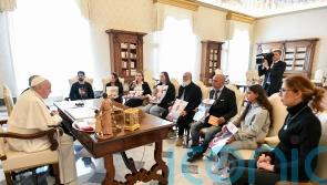 Pope marks six-month anniversary of Hamas attacks by meeting hostages’ relatives