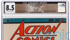 Rare copy of comic featuring Superman’s first appearance sells for £4.7m