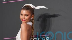 Zendaya shines in white sequin gown with tennis motif at Challengers UK premiere