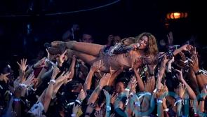 Shakira announces world tour during surprise Coachella appearance