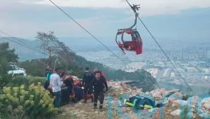More than 40 still stranded a day after fatal cable car accident in Turkey