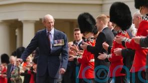 Duke of Kent attends final parade as Colonel of Scots Guards