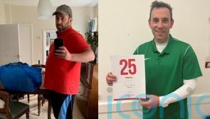 Dad pestered to play football with his son loses five stone in less than a year and now coaches his son’s football team