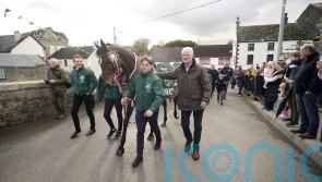 Kilkenny and Carlow celebrating as Grand National hero under Willie Mullins enjoys homecoming parade