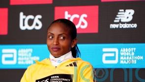 World record holder Tigst Assefa out to make history in first London Marathon
