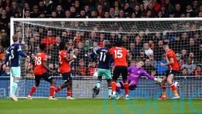 Luton’s survival hopes dashed as Brentford run riot at Kenilworth Road