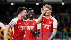 Arsenal return to top of Premier League with win at Wolves