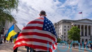 Ukrainian and Western leaders hail US aid as Kremlin warns of ‘further ruin’