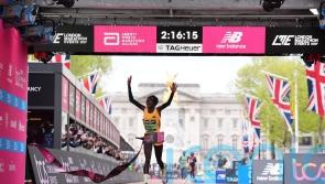 Peres Jepchirchir smashes women’s-only world record to win London Marathon