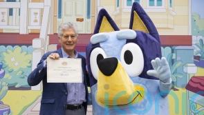 London’s Australia House renamed Bluey House for day as show receives award