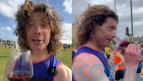 London Marathon runner &lsquo;honoured&rsquo; after wine challenge goes viral