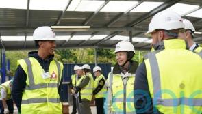 Princess Royal meets apprentice bricklayers on visit to open new training hub