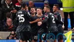 Phil Foden brace helps Man City thump Brighton and close gap on leaders Arsenal