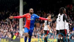 Jeffrey Schlupp celebrates late wondergoal as Crystal Palace earn point at Fulham