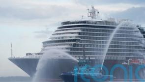 Cunard’s new ship Queen Anne arrives in Southampton
