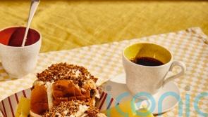 Hot cross bun with salted caramel ice cream recipe
