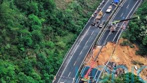 At least 24 killed in highway collapse in southern China