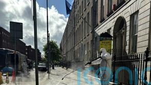 Hundreds of asylum seekers moved from Dublin city centre to tented accommodation