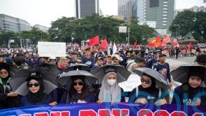 May Day rallies across Asia and Europe call for improved workers’ rights