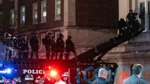 Police clear pro-Palestinian protesters from Columbia University