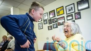 Dance project brings together school pupils and elderly people in Belfast