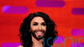 Eurovision winner Conchita Wurst performs in Malmo amid Palestinian protest
