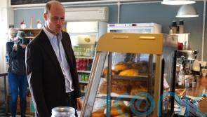 Pasties on William as Prince of Wales tours Isles of Scilly
