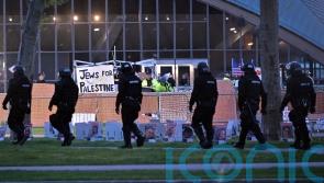 Police dismantle students’ pro-Palestinian tent encampment in Massachusetts