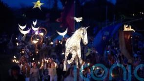 Thousands celebrate return of summer at Bealtaine Fire Festival