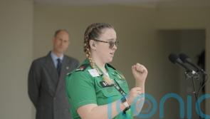 Deaf woman is first to deliver British Sign Language speech at Buckingham Palace