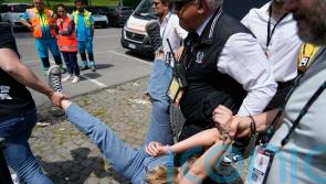 Climate protesters delay Madison Keys&rsquo; win over Sorana Cirstea in Rome