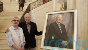 Portrait of Stormont’s first nationalist speaker unveiled