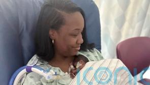 ‘Micropreemie’ baby who weighed 1lb and 1oz at birth goes home from hospital