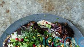 Fadi Kattan’s aubergines roasted with tahinia recipe