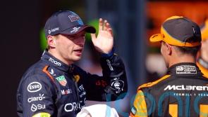 Max Verstappen sees off McLaren challenge to match Ayrton Senna’s pole record