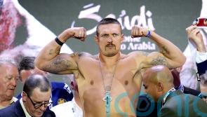 Oleksandr Usyk weight corrected ahead of Tyson Fury showdown