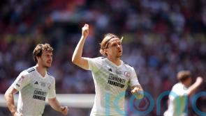 Crawley celebrate promotion with play-off victory over Crewe