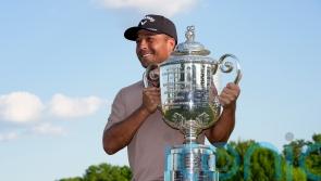 Emotional Xander Schauffele grabs US PGA crown in record-breaking fashion