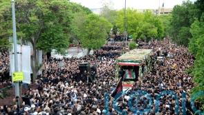 Mourners begin days of funerals for Iran’s president killed in helicopter crash