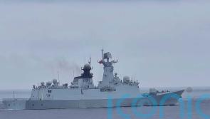 Taiwan scrambles jets and puts naval units on alert over China’s military drills