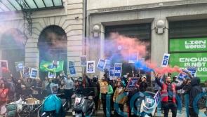 Deliveroo drivers protest over &lsquo;soul-destroying&rsquo; working conditions outside AGM
